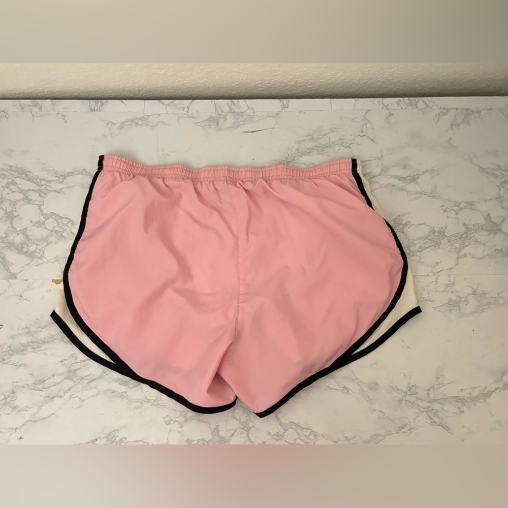 Nike Dri-Fit Tempo Pink Running Shorts Women's Size Small Lined Elastic Waist - Picture 3 of 5